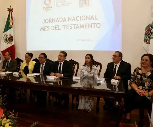 Inicia en Puebla la décima octava jornada nacional “Septiembre, Mes del Testamento”