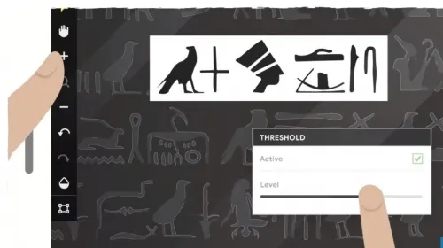 Google invita a decodificar jeroglíficos a través de ‘Fabricius’