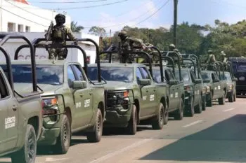 Envían 300 efectivos militares a Tabasco, como parte de la Estrategia Nacional de Seguridad