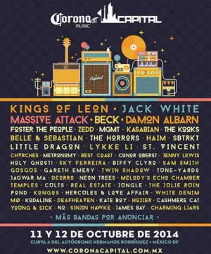 Jack White, Massive Attack y Beck, estarán en Corona Capital