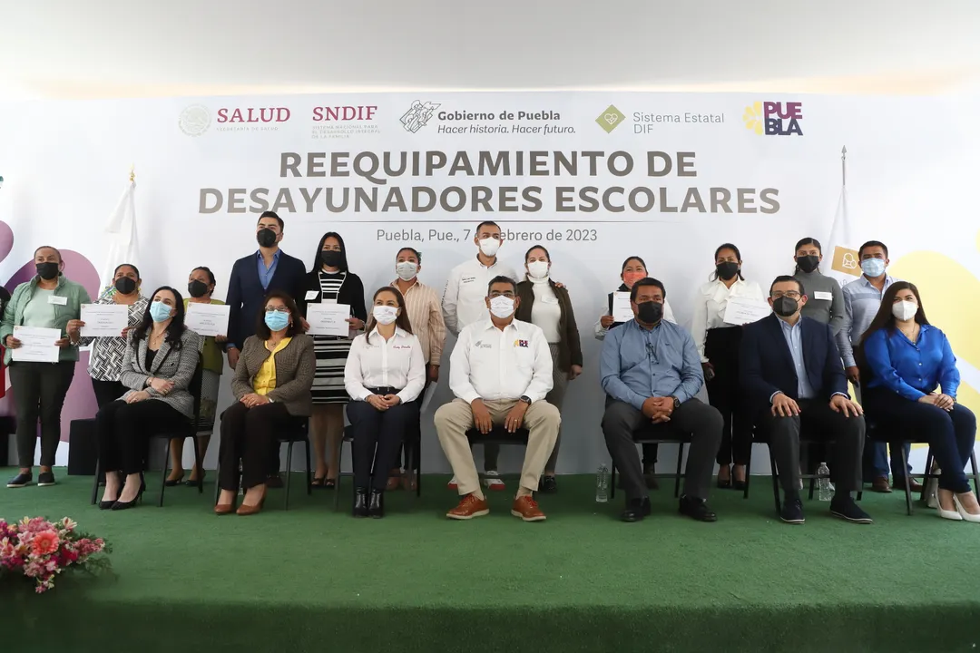 Los tres órdenes de gobierno unen esfuerzos para garantizar el bienestar de la niñez en Puebla: Céspedes