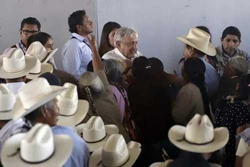 AMLO en Puebla el Día Dos del Gobierno Barbosista