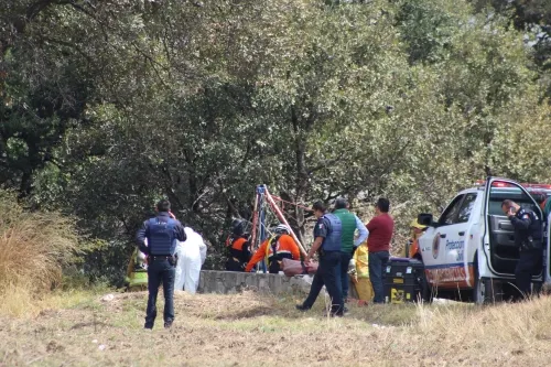 Hallan cadáver putrefacto, embolsado y encobijado