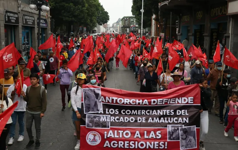 Protesta Antorcha Campesina