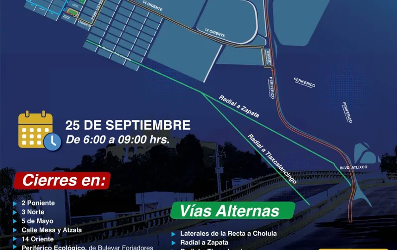 Duatlón ruta SA Cholula