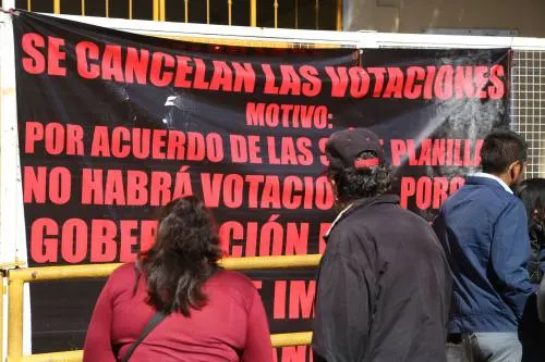Suspenden la elección en la Junta Auxiliar en San Pablo Xochimehuacan