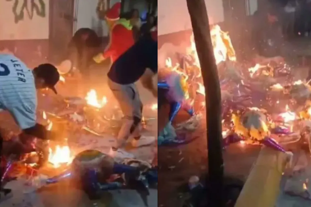 Incendio en Piaxtla