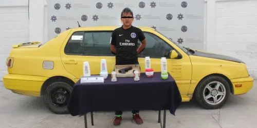 Aseguran a probable asaltante de bodega Aurrera Express