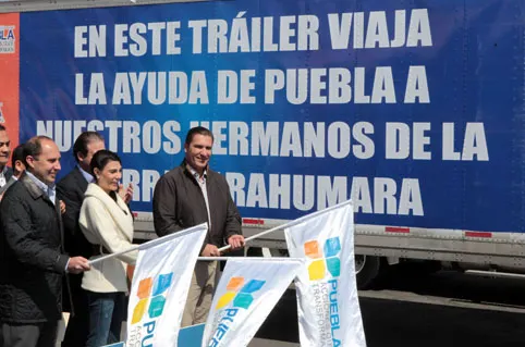 Envía gobierno ayuda a tarahumaras