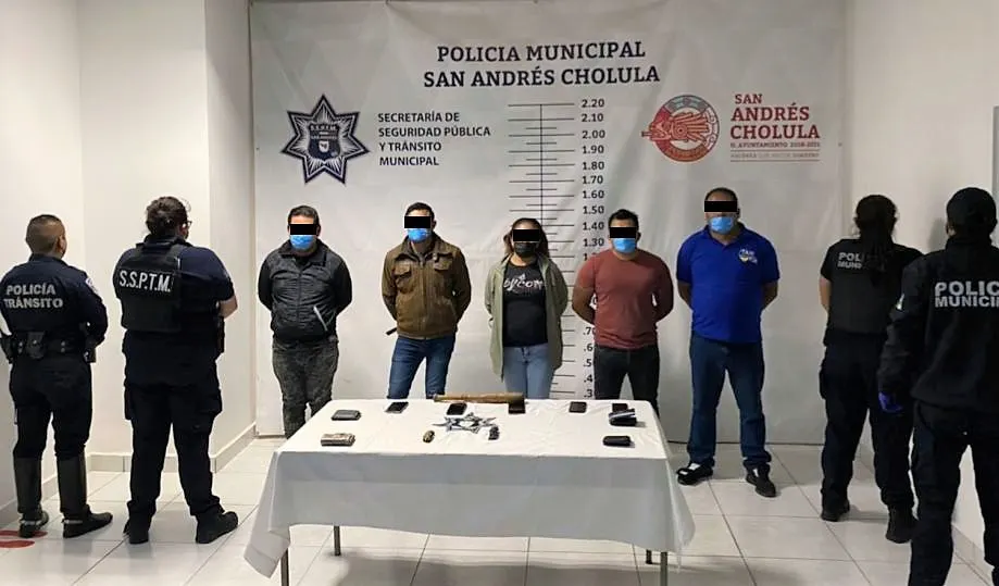 SSPTM desarticula banda de robo de vehículos