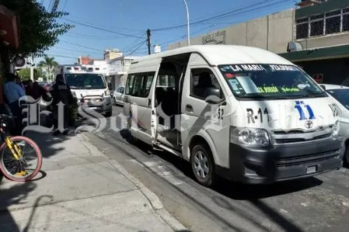 Ciclista de UBER EATS sufrió accidente con unidad de la ruta 11