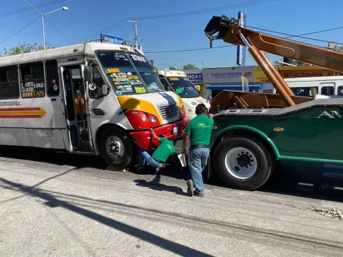 Detiene SMT 18 unidades del transporte público y mercantil