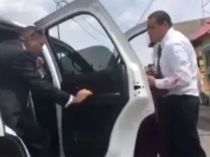 Circula en redes nuevo video de escoltas abusivos