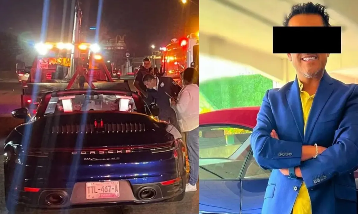Conductor del Porsche que atropelló a motociclistas en la Atlixcáyotl
