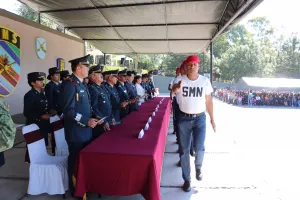 Entregan cartillas liberadas en la XXV Zona Militar