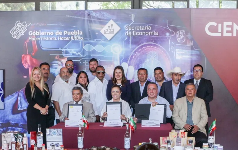 comercialización de productos poblanos de EE.UU