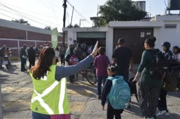 San Pedro Cholula fortalece la movilidad escolar con el programa “Escuela Vial Segura”