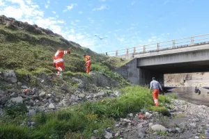 Se intensifica limpieza preventiva de ríos y barrancas en Puebla