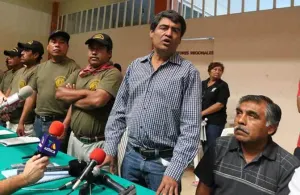 Ordenan aprehensión de líderes del CETEG