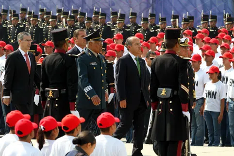 Toma de protesta al Servicio Militar Nacional