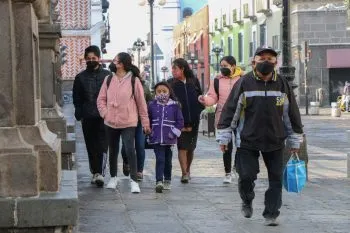 Temperaturas bajo cero y lluvias pronostican para Puebla