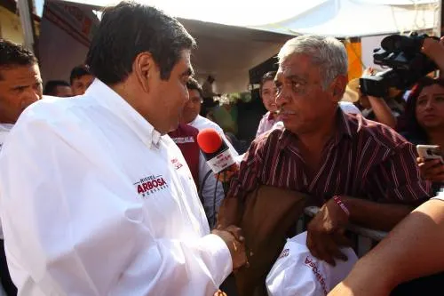 Ser un gobernador conciliador, ofrece Miguel Barbosa en Chignahuapan
