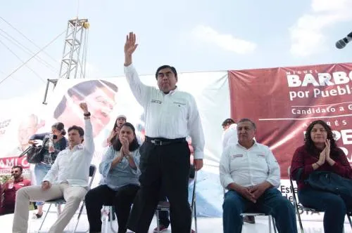 En Puebla se terminarán las obras suntuosas y la desigualdad social: Miguel Barbosa