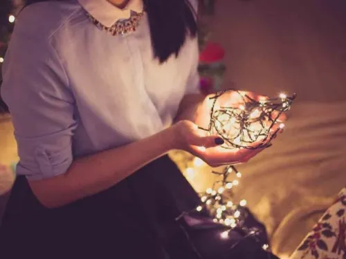 Este es el origen de las luces navideñas