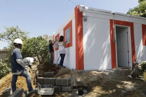 A finales de marzo tendrán que estar construidas el 60 por ciento de viviendas con pérdida total