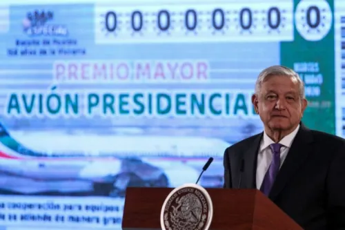 Filtran supuesta carta compromiso para compra de boletos de la rifa del avión presidencial