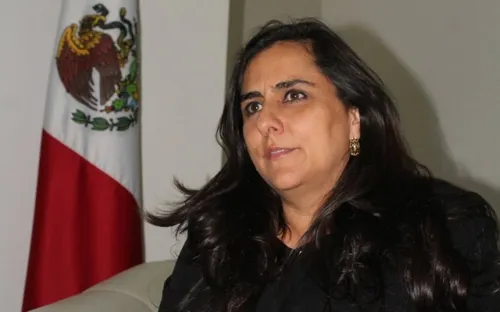 Karen Berlanga se tambalea como secretaria de la Función Pública