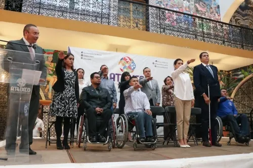 Integran en Atlixco el Consejo para el Desarrollo e Inclusión de las personas con discapacidad