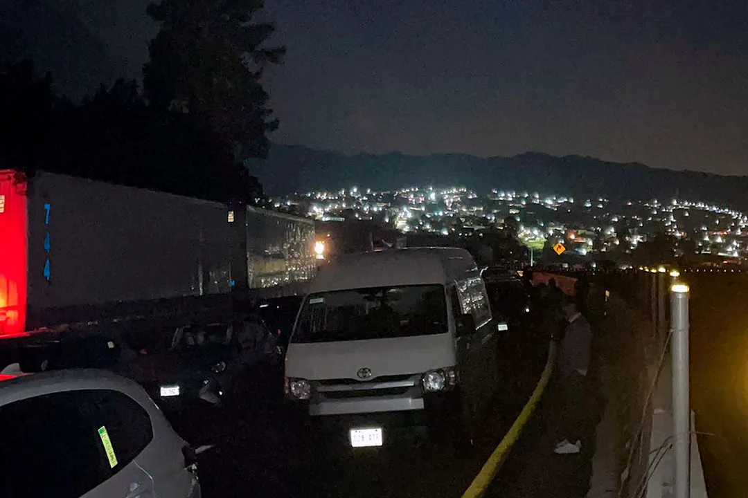 Autopista Mexico Puebla Cerrada Bloqueo