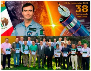 Rememora Agencia Espacial Mexicana 38 aniversario del primer astronauta mexicano y el satélite Morelos 2