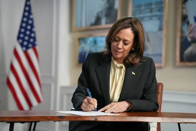 Kamala Harris, vicepresidenta de Estados Unidos