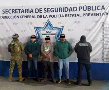 Detienen a tres presuntos huachicoleros en Tlahuapan