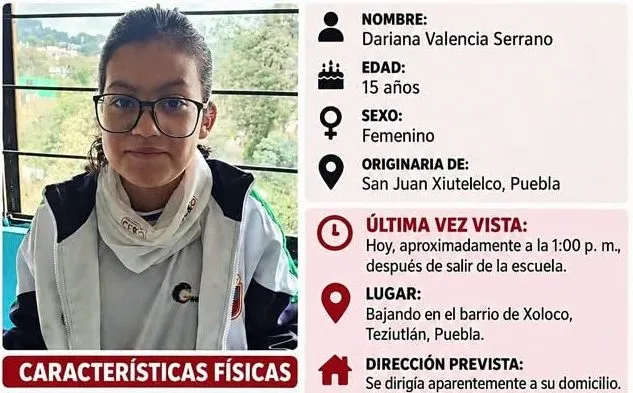 Hallan sin vida a adolescente de 15 años en Teziutlán; investigan feminicidio