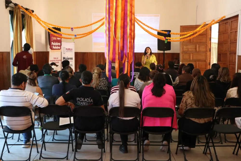 Gobierno de Puebla impulsa talleres de lenguaje incluyente para construir igualdad