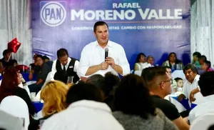 Se reúne Moreno Valle con panistas de Iztapalapa