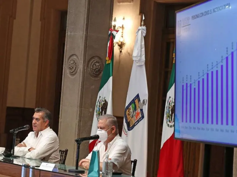 Nuevo León reconoce tercera ola de covid en el estado