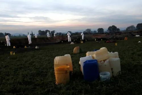 Suman 66 muertos y 76 heridos  por explosión de ducto en Tlahuelilpan