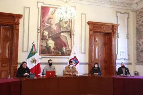 Ayuntamiento de Puebla fortalece protocolos para frenar contagios por Covid-19