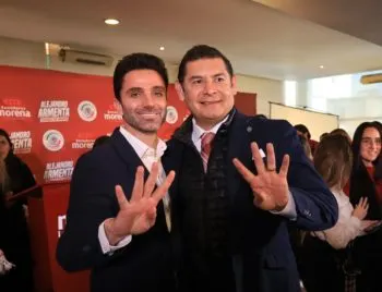 Rodrigo Abdala, coordinador de Armenta, descarta solicitar más debates a la gubernatura