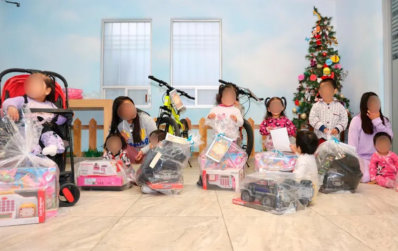 Reyes Magos llenan de alegría las casas de asistencia del SEDIF