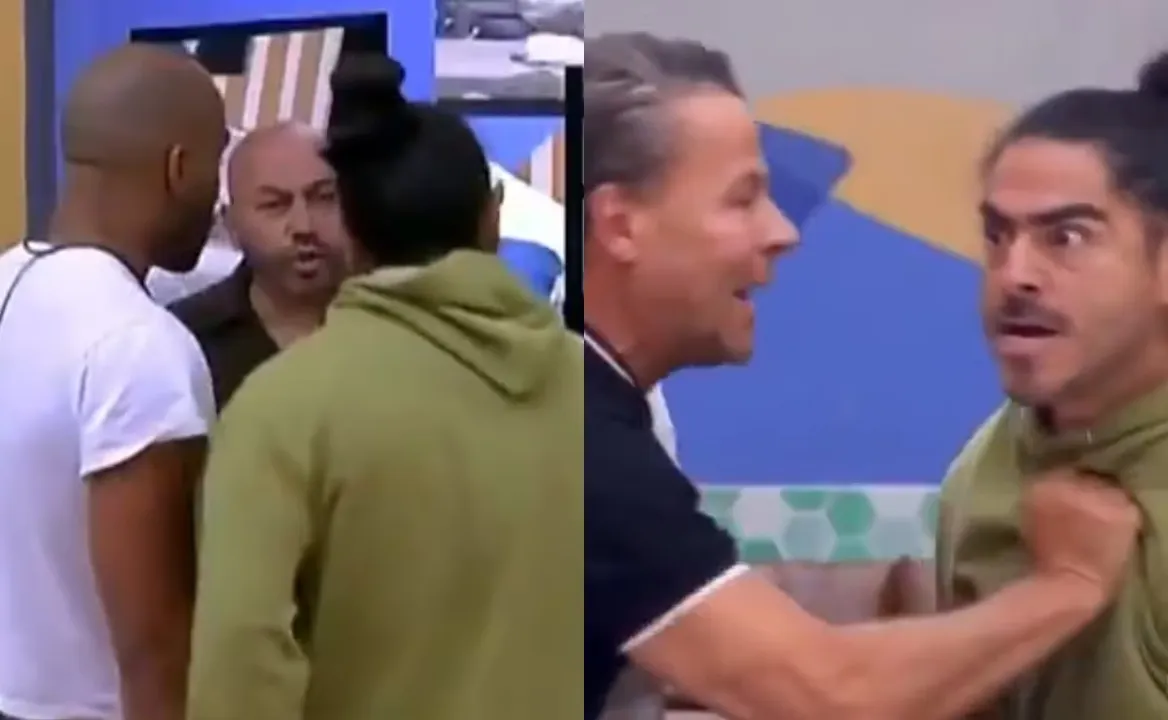 Lupillo Rivera y Rey Grupero casi se van a los golpes en La Casa de los Famosos All Stars