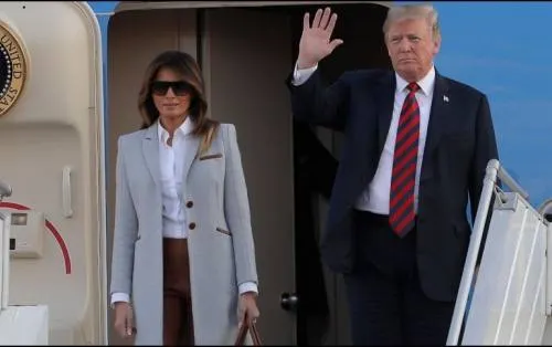 Trump llega a Helsinki para su cumbre con Putin