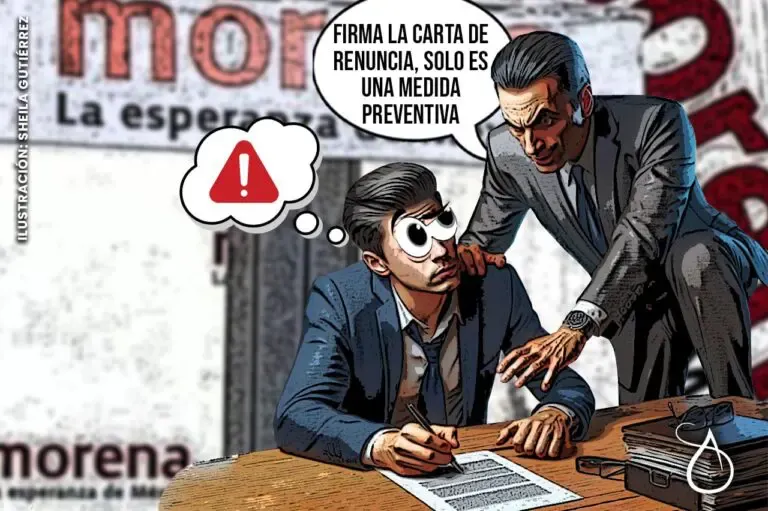 Morena Firma De Renuncias En Blanco