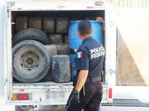 Asegura PF 500 kg de marihuana en carretera de SLP
