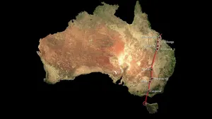 Australia, atravesada por una cadena volcánica de 2,000 km