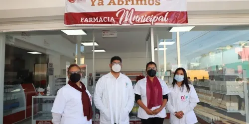 Karina Pérez inaugura la nueva farmacia municipal